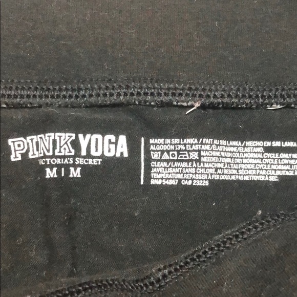 Victoria’s Secret Pink Yoga pants size medium - Picture 3 of 4